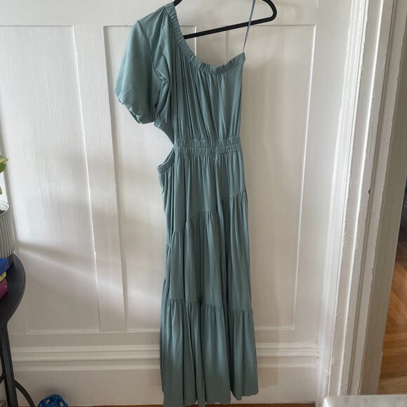 Cuyana Gathered One Shoulder Dress - Picture 2 of 5